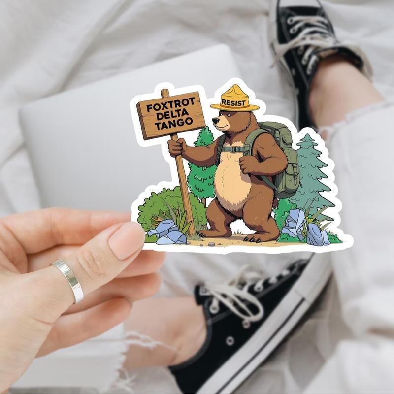 Protect Our Parks Sticker National Park Sticker Hiking Stickers Water Resistant Decalstyle{N002}4 T-Shirts, Hoodie, Sweatshirt