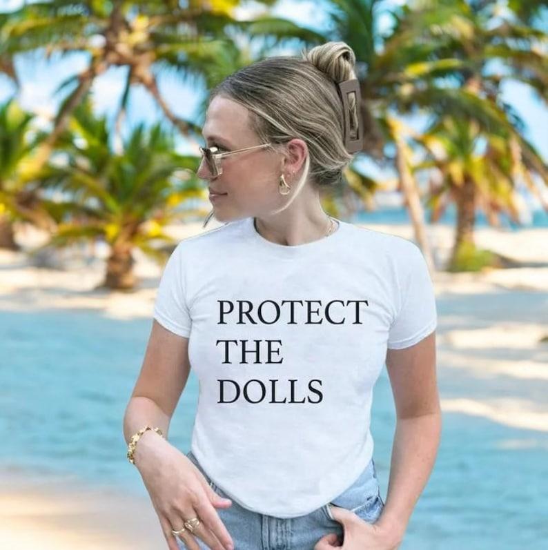 Protect The Dolls Baby Tee, Gender Equality Babytee, Trans Kids Tee, Trans Pride Shirt, Human Rights Activist Shirt,...