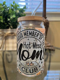 Proud Member Hot Mess Mom Libby Glass - Oopsy Cup T-Shirts, Hoodie, Sweatshirt | GrindPrints.com