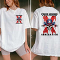Proud Member Of The Fck Your Feelings Generation X Unisex Two Sides Shirt, Gen X Skull, Funny Skull Halloween Shirt,...