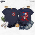 Proud Member Of The Fuck Your Feelings Generation Shirt Funny Patriotic Shirt 4th July Gift American Flagfunny Skull...
