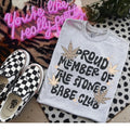 Proud Member Of The Stoner Babe Club - Bleached Shirt - Gildan Hoodie, Sweatshirt | GrindPrints.com