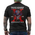 Proud Member Of Your Feelings Horror Skull X Generation On Back Shirt, Gen X Skull Shirt, Red Blood Skull, Unisex Shirt,...