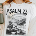 Psalm 23 Lord Is My Shepard Christian Shirts Bible Verse T-shirt Christian Merch Christian Streetwear Reformed Worship...