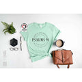 Psalms 91 T Shirt ,Christian T Shirt, Blessed Shirt, Religious Shirt, Hymn T-Shirt, Christ Jesus Shirt, Jesus Love Tee,...