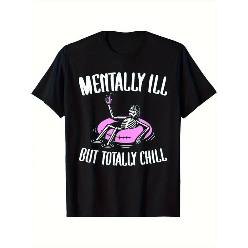 Psychopathic But Completely Calm Fun Mental Health Halloween Made USA T-Shirts, Hoodie, Sweatshirt