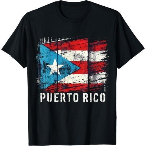 Puerto Rico Flag Heritage Month Hispanic Boricua Rica T-Shirt Made in USA Hoodie, Sweatshirt | GrindPrints.com