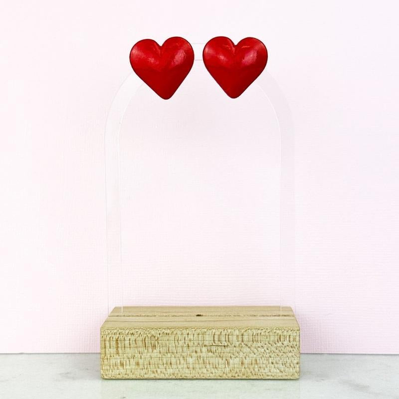 Puffy Heart Stud Earrings *Final Sale* T-Shirts, Hoodie, Sweatshirt | GrindPrints.com