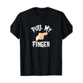 Pull My Finger Classic Fart Joke Funny Graphic T-Shirt-100% Cotton - made in usa Hoodie, Sweatshirt | GrindPrints.com