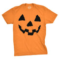 Pumpkin Face T-Shirt Funny Halloween Jack O Lantern Shirt Mens Funny T Shirts Cool Tees Soft Stylish Casual Menswear...