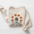 Pumpkin Halloween Sweatshirt Skeleton Halloween Shirt Pumpkin Shirt Fall Sweatshirt For Womenhalloween Gift For Woman...