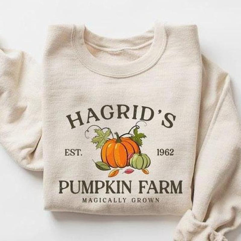 Pumpkin Patch Fall Sweatshirt, Pumpkin Shirt, Fall Tee, HP Fan Gift, Halloween Tee, Fall Sweatshirt Hoodie | GrindPrints.com