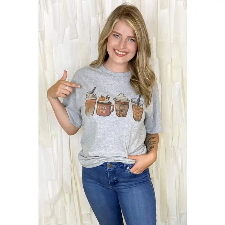 Pumpkin Spice Lattes T-Shirt Hoodie, Sweatshirt | GrindPrints.com