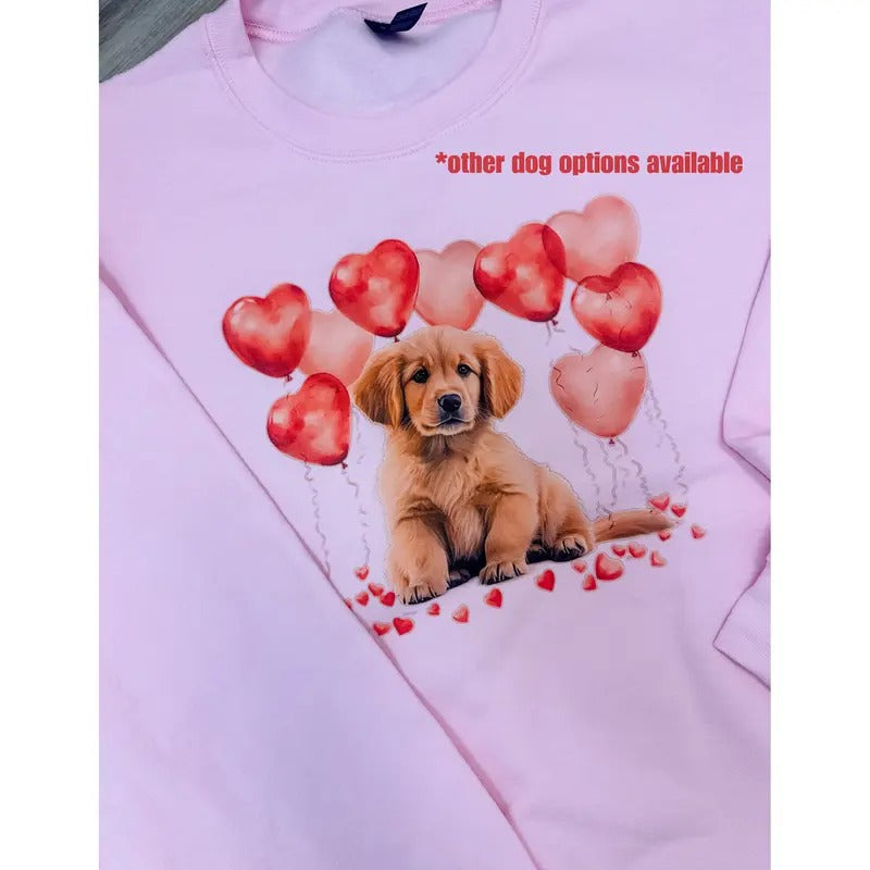 Puppy Love Graphic Top T-Shirts, Hoodie, Sweatshirt | GrindPrints.com