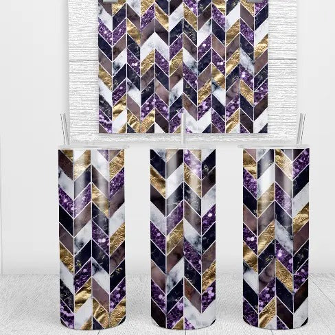 Purple Chevron Tumbler T-Shirts, Hoodie, Sweatshirt