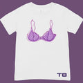 Purple Lace Bra So Close To What unisex t-shirt Hoodie, Sweatshirt | GrindPrints.com
