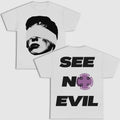 Purpoz See No Evil T-Shirt - Cotton Shirt - S to 4XL - Multiple color Hoodie, Sweatshirt | GrindPrints.com