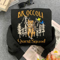 Quest Squad Broccoli Embroidered Sweatshirt, Onyx Storm, Basgiath War College, Dragon Rider, Bookish Gift, Romantasy Fans...