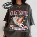 Quest Squad Broccoli Shirt, Broccoli The Cat, Onyx Storm Fan Shirt, Fourth Wing Reader Shirt, Bookish Gift, Dragon Rider,...