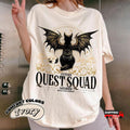 Quest Squad Shirt, Quest Squad Broccoli Shirt, Ridoc Romantasy Tee, Onyx Storm Book Gift, Fantasy Reader Gift, Classic...