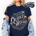 Quest Squad T-Shirt, Onyx Storm Book Inspired Tee, Fourth Wing T-Shirt, Fantasy Reader Gift, Novel Shirt, Unisex Jersey...