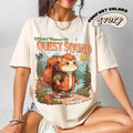 Quest Squad shirt with Broccoli the Cat