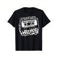 RAISED ON OLD SCHOOL HIP HOP Anniversary Cassette Graffiti T-Shirt All-Season Family T-shirt Made in USA Hoodie, Sweatshirt