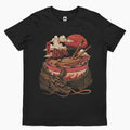 RAMEN DRAGON T-SHIRT, Men Summer Fashion Cotton, Cotton Menswear, S to 3XL Soft Top Hoodie, Sweatshirt | GrindPrints.com