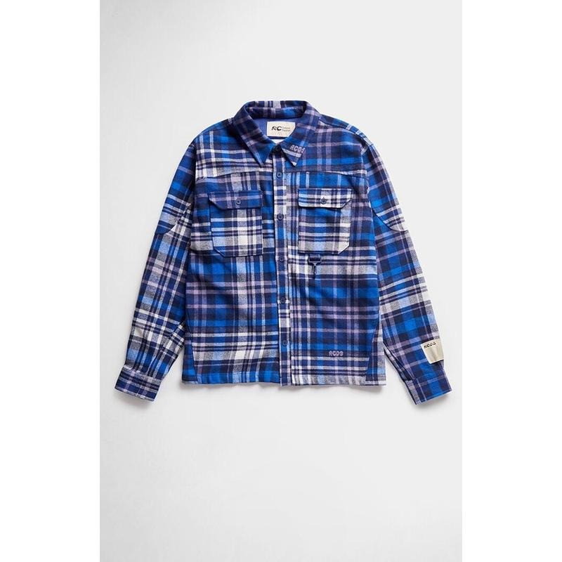 RC Outdoor Supply Men's Flannel Shirt Hoodie, Sweatshirt | GrindPrints.com