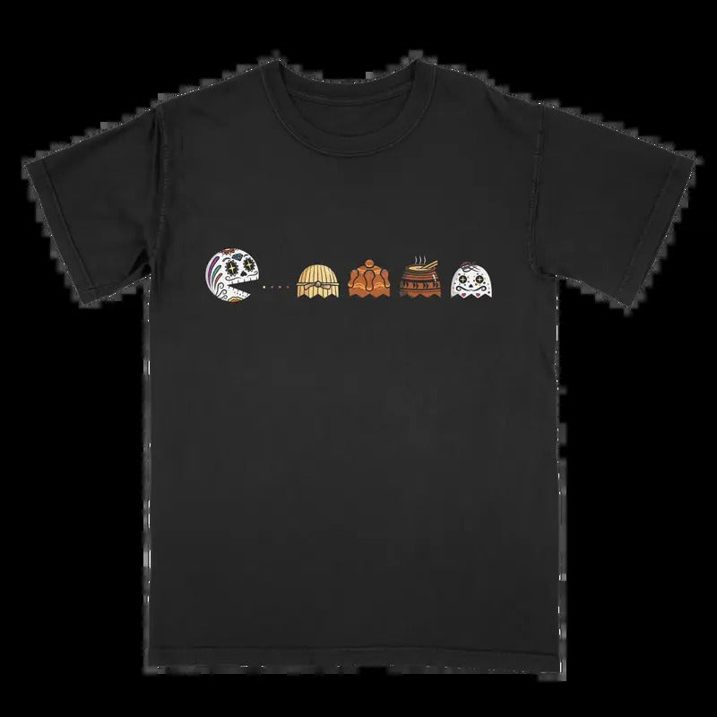 RETRO VIDEO GAME DIA DE LOS MUERTOS T SHIRT Cotton Menswear Top Tshirt Hoodie, Sweatshirt | GrindPrints.com