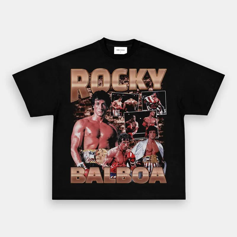 ROCKY BALBOA TEE Trending Movie T shirt Vintage 90s T-shirt gift for Movie fans gift for him gift for her unisex T-shirt...