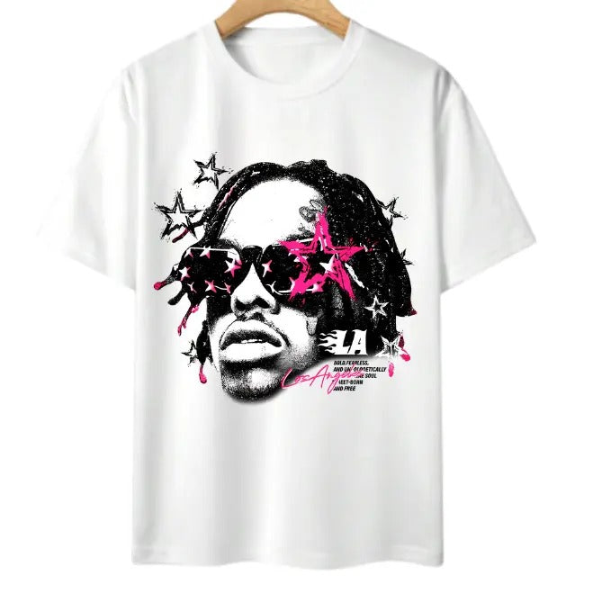 ROMWE Street Life Men's Casual Slogan Crew Neck Short Sleeve T-Shirt, Summer Unisex T-Shirt, Hoodie, Sweatshirt S-3XL,...