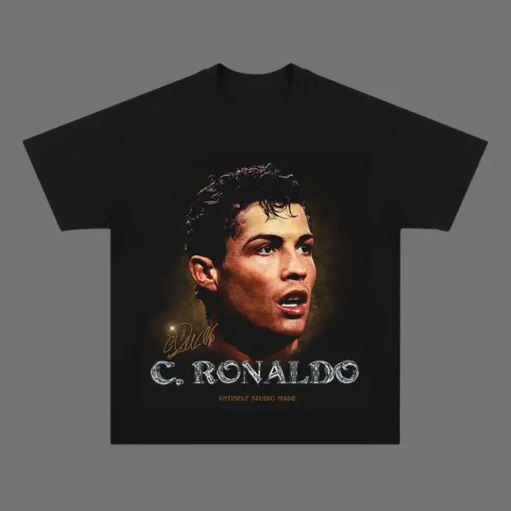 RONALDO Young T-Shirt, RONALDO Vintage Tee, Unisex Soccer Shirt, Sweatshirt, Soccer Player Graphic Tees, Menswear...