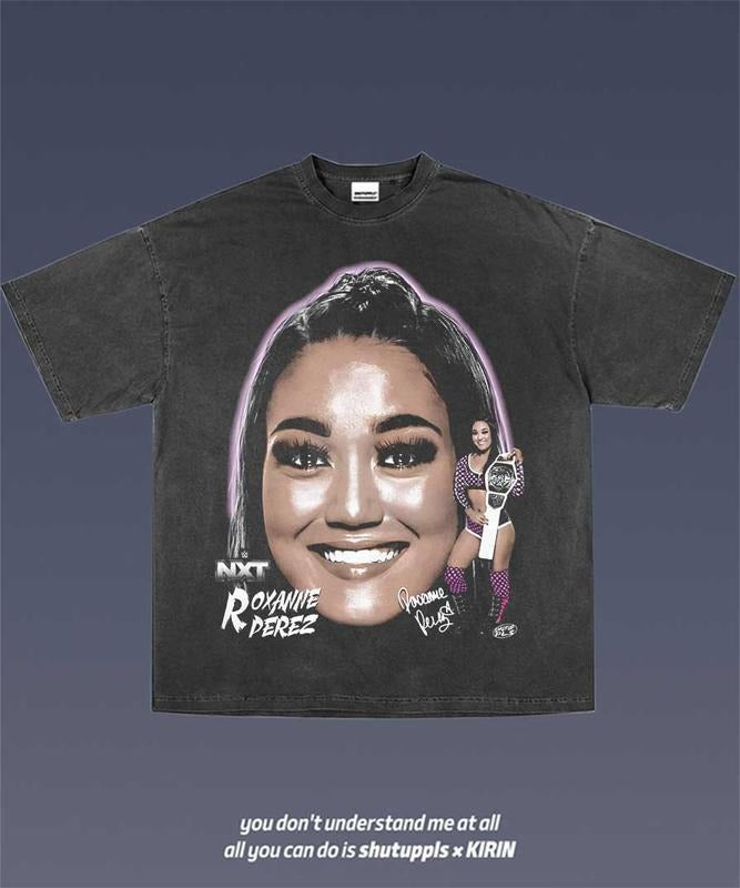ROXANNE PEREZ 1.0 VINTAGE TEE | GRAPHIC T-SHIRT SWEATSHIRT HOODIE | GIFT FOR FAN | GrindPrints.com