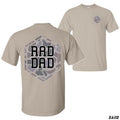 Rad Dad Camo Comfortable Casual 100% Cotton Dark Heather Heather Colors Safety Colors Tweed T-Shirts, Hoodie, Sweatshirt