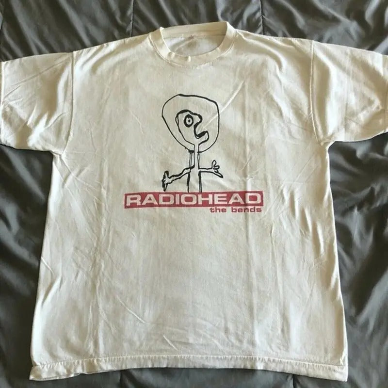 Radiohead The Bends Vintage T-shirt Unisex Menswear Top Hoodie, Sweatshirt | GrindPrints.com