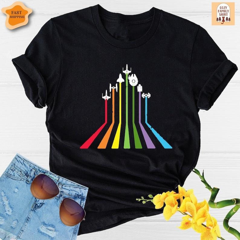 Rainbow Shirt, LGBTQ , Gay , Lesbian , LGBT , Gay Pride  Hoodie and sweater Sweatshirt | GrindPrints.com
