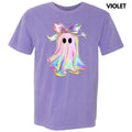 Rainbow Sparkle Ghost Comfort Colors T-Shirt 'NLB' Hoodie, Sweatshirt | GrindPrints.com