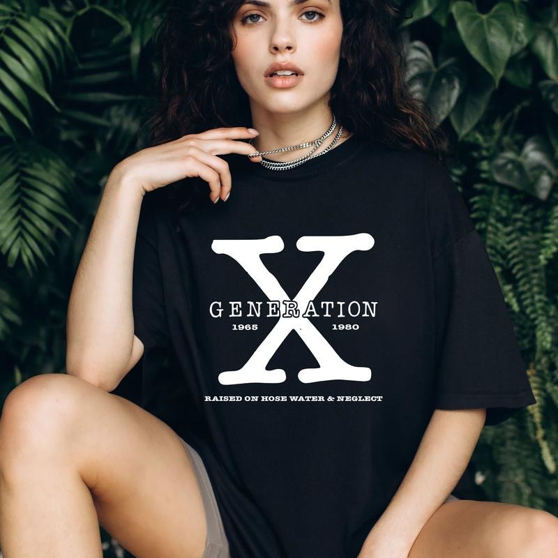 Raised on Hose Water and Neglect T-Shirt Generation X T-Shirt Comfort Fabric Hoodie, Sweatshirt | GrindPrints.com