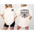 Raising Mayhem Shirt, Snarky Sassy Mom Skeleton Shirt, Motherhood Shirt, Popular Mom Cut Shirts Sarcastic mom Mother's...