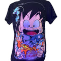 Ramen T-Shirt for Men - Black Graphic Tee with Unique Design and Character Illustration