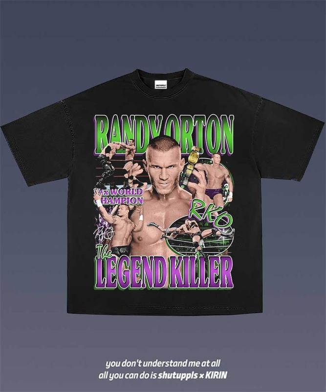 Randy Orton 1.0 TEE | VINTAGE TEE GRAPHIC T-SHIRT SWEATSHIRT HOODIE | GIFT FOR FAN | GrindPrints.com