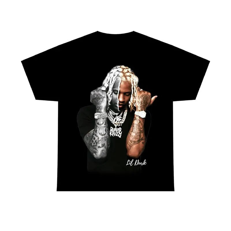 Rap Lil Durkkkk Tee Shirt, Gift Fans Tee Hoodie, Sweatshirt | GrindPrints.com