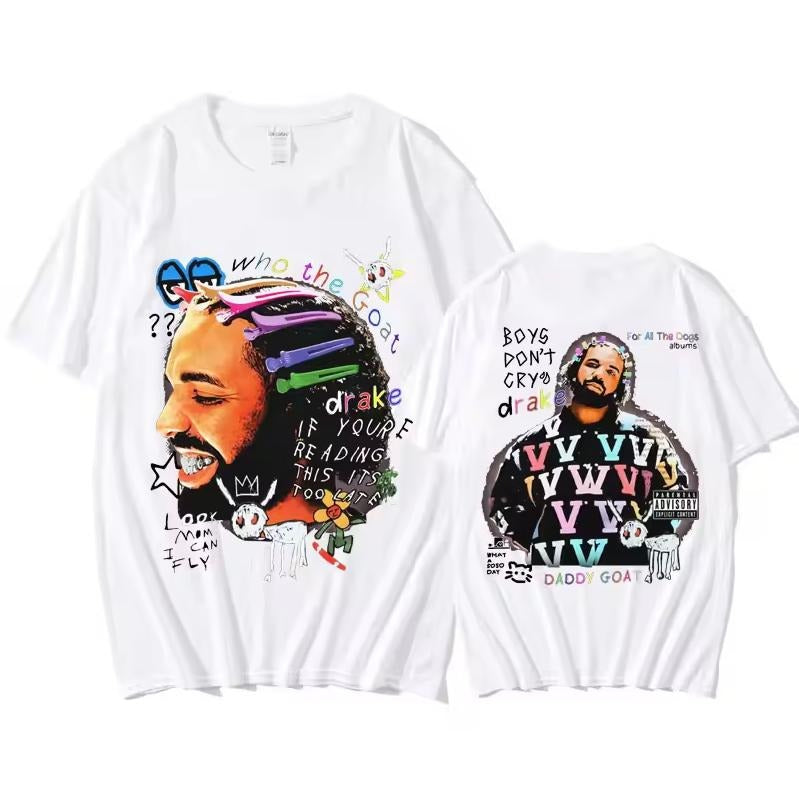 Rapper Drake T-shirt  Fashion Hip Hop T Shirts Hoodie, Sweatshirt | GrindPrints.com