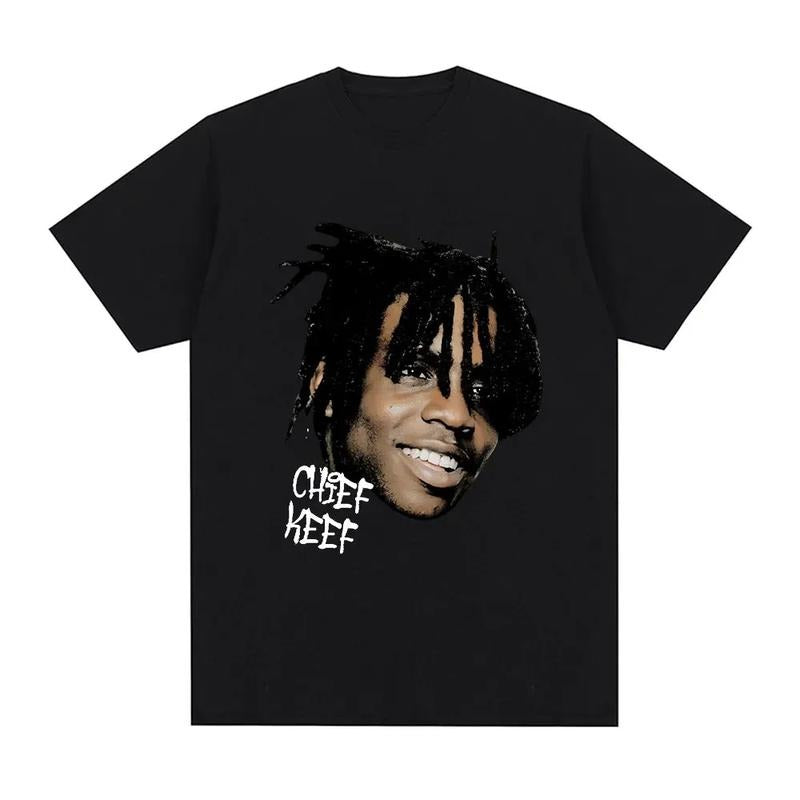 Rapper Keef Face Graphic T-shirt Hoodie, Sweatshirt | GrindPrints.com