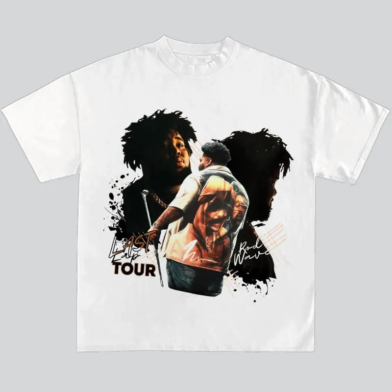 Rd Wave Signature Last Lap Big Face Casual Rap Tee Shirt Graphic Hoodie, Sweatshirt | GrindPrints.com