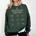 Reading Is SelfCare Sweatshirt, Bookish Mental Health Sweatshirt, Read More Book Lover Bookworm Romance Book Addict...
