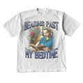 Reading Past My Bedtime Retro T-Shirt, Funny Women Book Lovers T-shirt, Reading Mom Shirts, Vintage 90s Gag Unisex Shirt,...