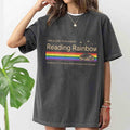 Reading Rainbow Comfort Color shirt, Teacher Appreciation Gift, Teacher  School Shirt, Bookish Books Lover Shirt, Reader...