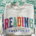 Reading Sweatshirt Colorful T-Shirts, Hoodie | GrindPrints.com